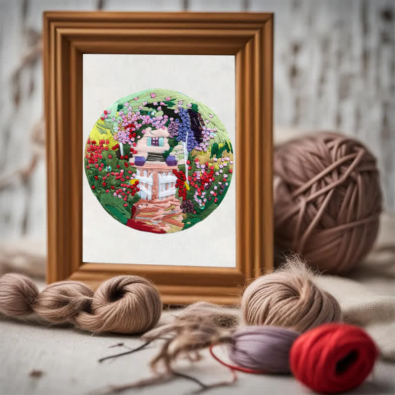 Rubbyoo Embroidery Kit - Secret Garden, House - image 19