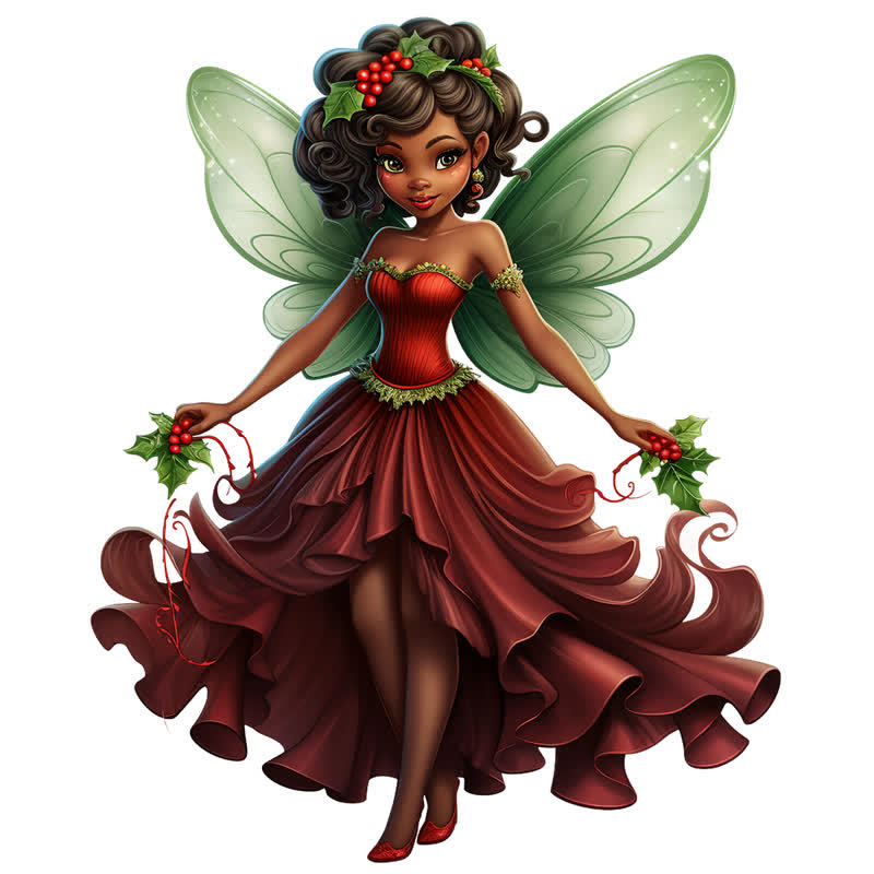 Rubbyoo Majestic Black Little Girl - Wooden Jigsaw Puzzle - A3 - Wooden Gift Packaging - image 1