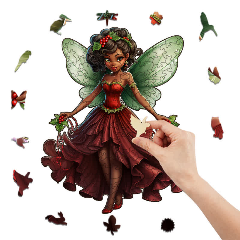 Rubbyoo Majestic Black Little Girl - Wooden Jigsaw Puzzle - image 7