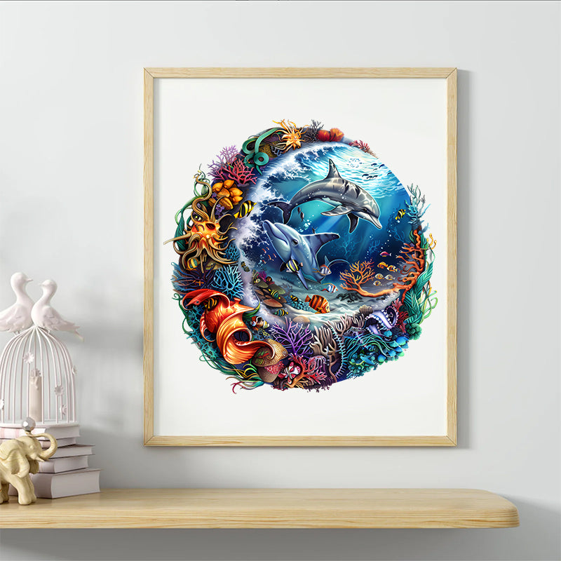 Rubbyoo Marine animals - Wooden Jigsaw Puzzle - image 8