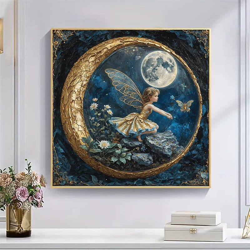 Golden Half Moon - Wooden Jigsaw Puzzle - image 5