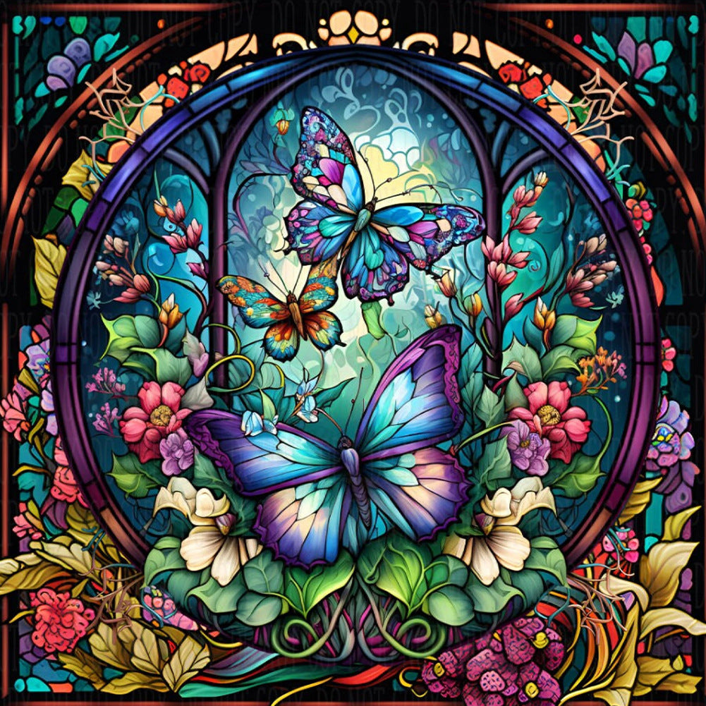 Butterfly Sign -Wooden Jigsaw Puzzle - A2 - Wooden Gift Packaging - image 1