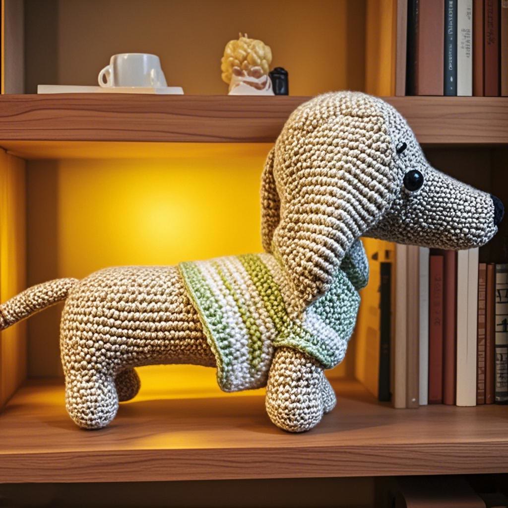 DIY Handmade Dachshund Crochet Kit - Doggy Lovers Collection | Birthday Gifts For Friends - image 1