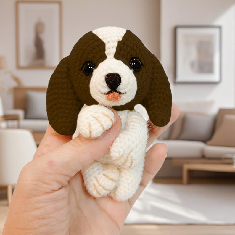  Diy Handmade Dog Crochet Kit - Lovely Puppy Craft | Unique Present For Puppy Lovers - image 1