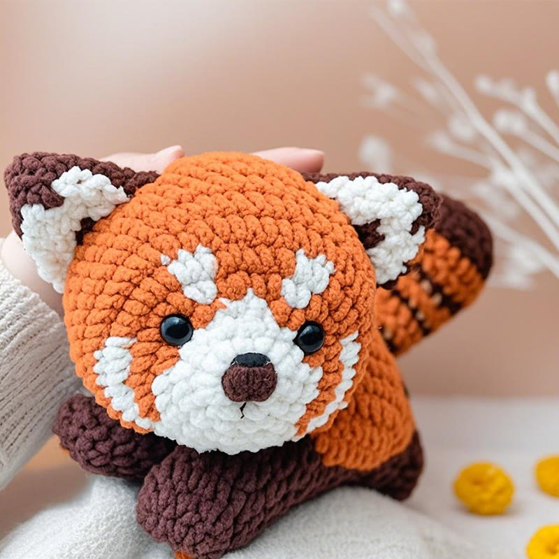 Diy Handmade Red Panda Crochet Kit - Animal Collection Craft | Unique Gifts For Friends - image 9