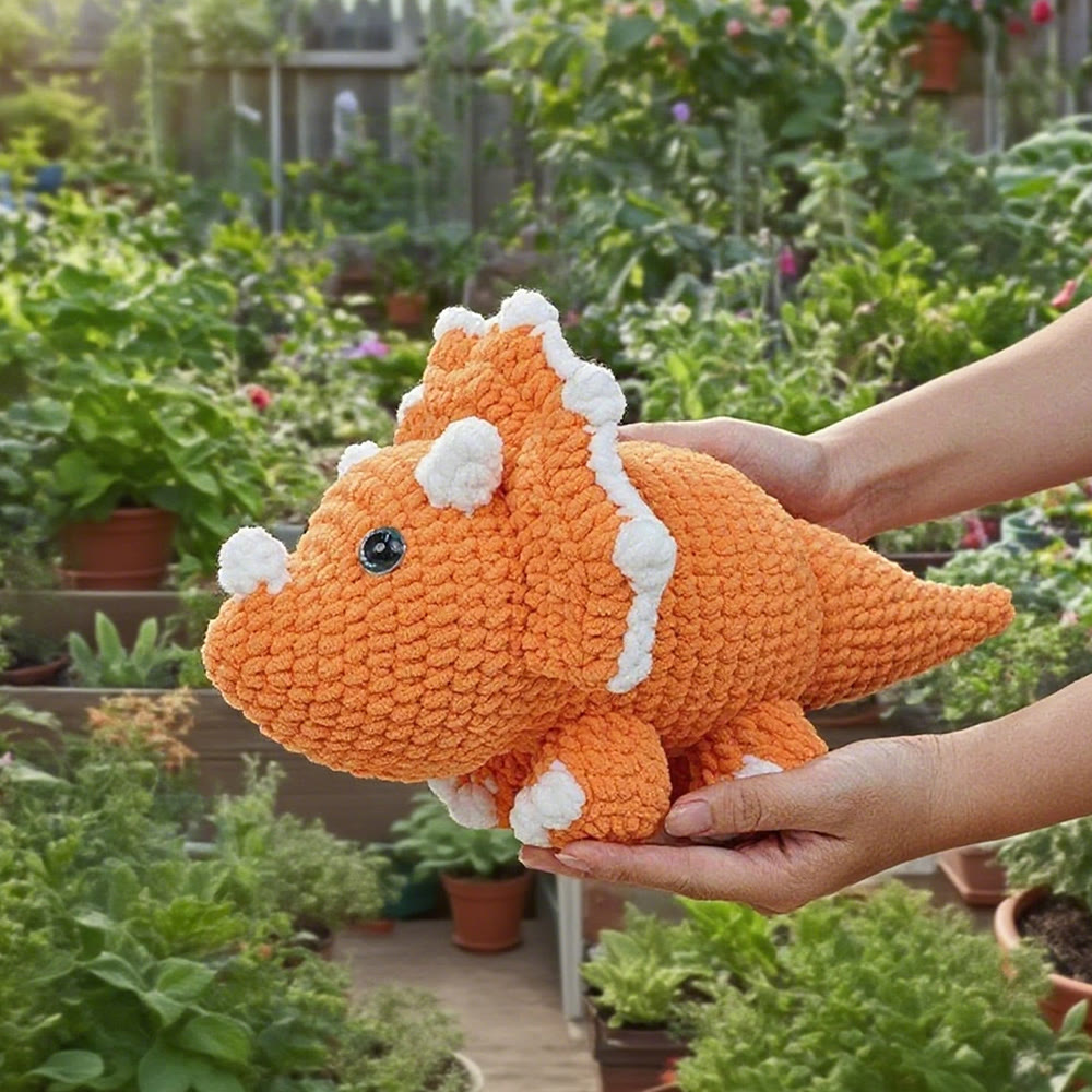 Diy Handmade Dinosaur Series Crochet Kit - Colourful Crochet Doll | Unique Gifts For Kids - image 12