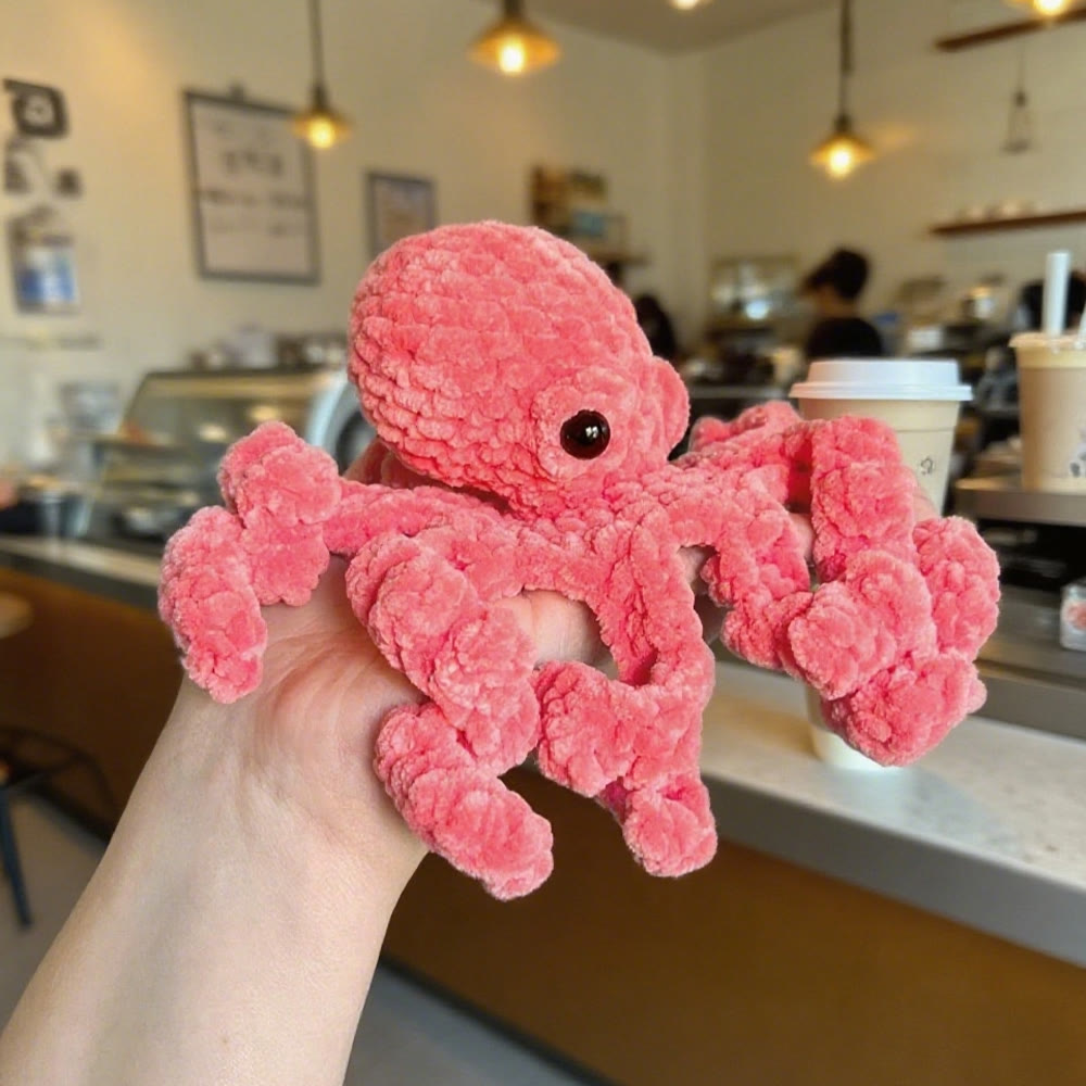 Diy Handmade Rich Colour Octopus Crochet Kit -  Cutest Crochet Collection | Unique Handicraft For Babies - image 5