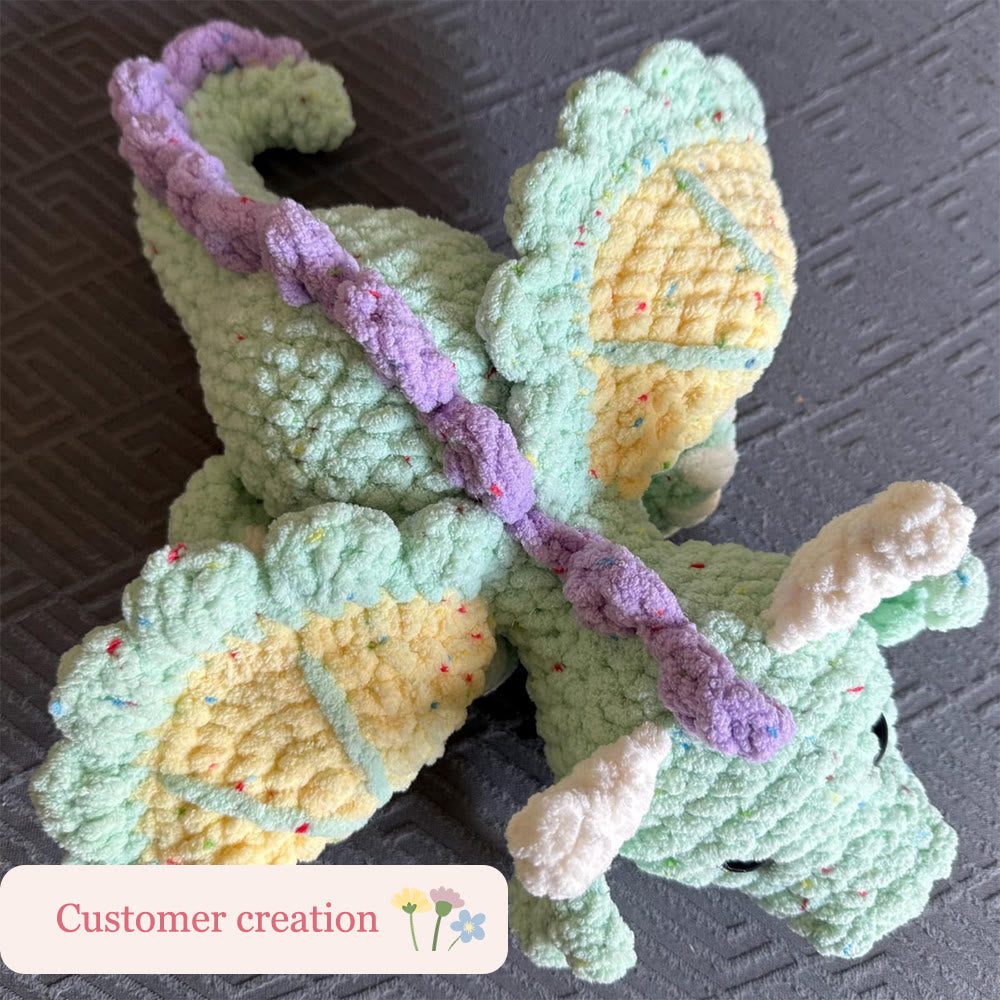 Diy Handmade Combo Dragon Series Crochet Kit - Crochet Plush Doll | Beginner Needlework Set  - image 10