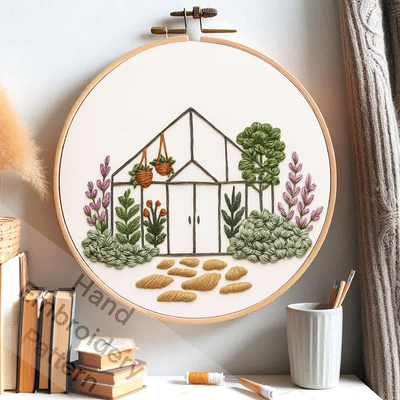 Rubbyoo Embroidery Kit - Beauty Greenhouse | Handmade Craft | Decorative Housewarming Gifts  - image 3