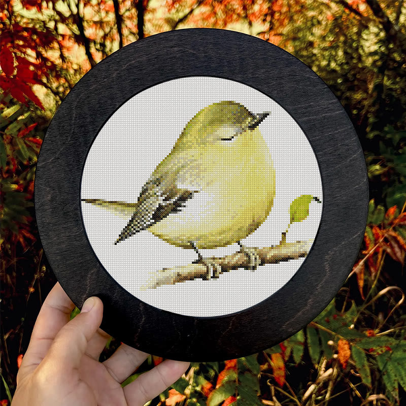  Cross Stitch Kit - Vireo Bird | Handicraft For Bird Lovers | Needle Artwork For Starter - image 9