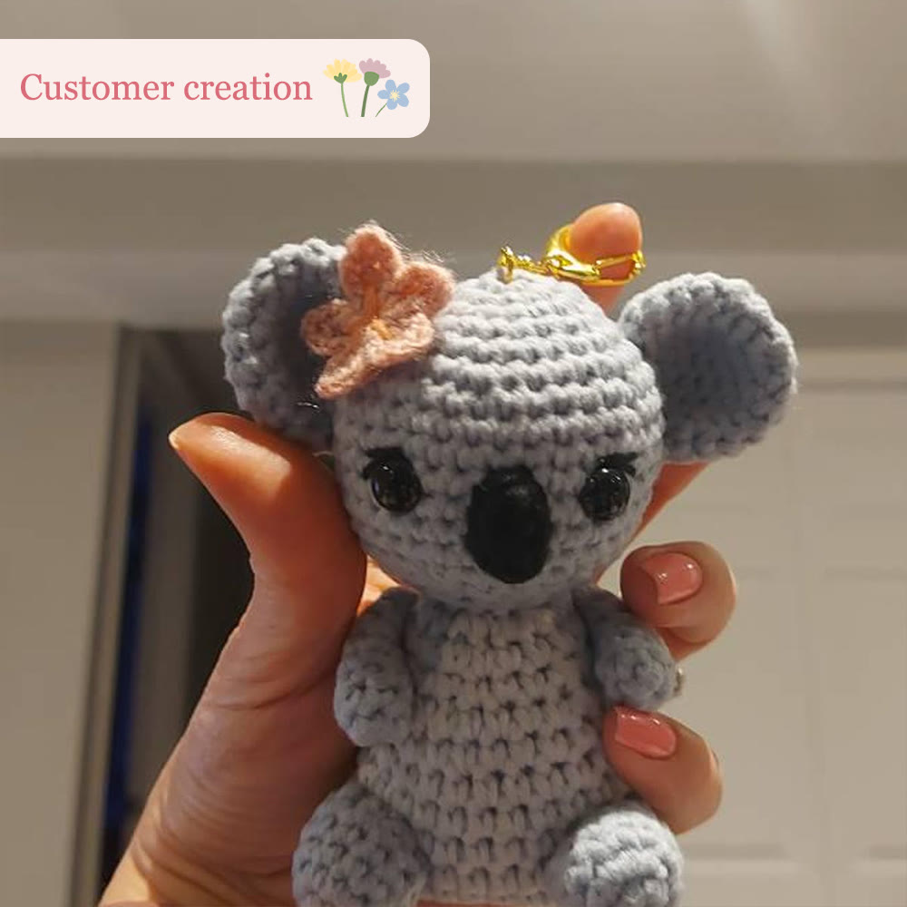 Diy Handmade Little Koala Crochet Kit - Tiny Plush Doll | Lovable Handmade Gifts - image 4