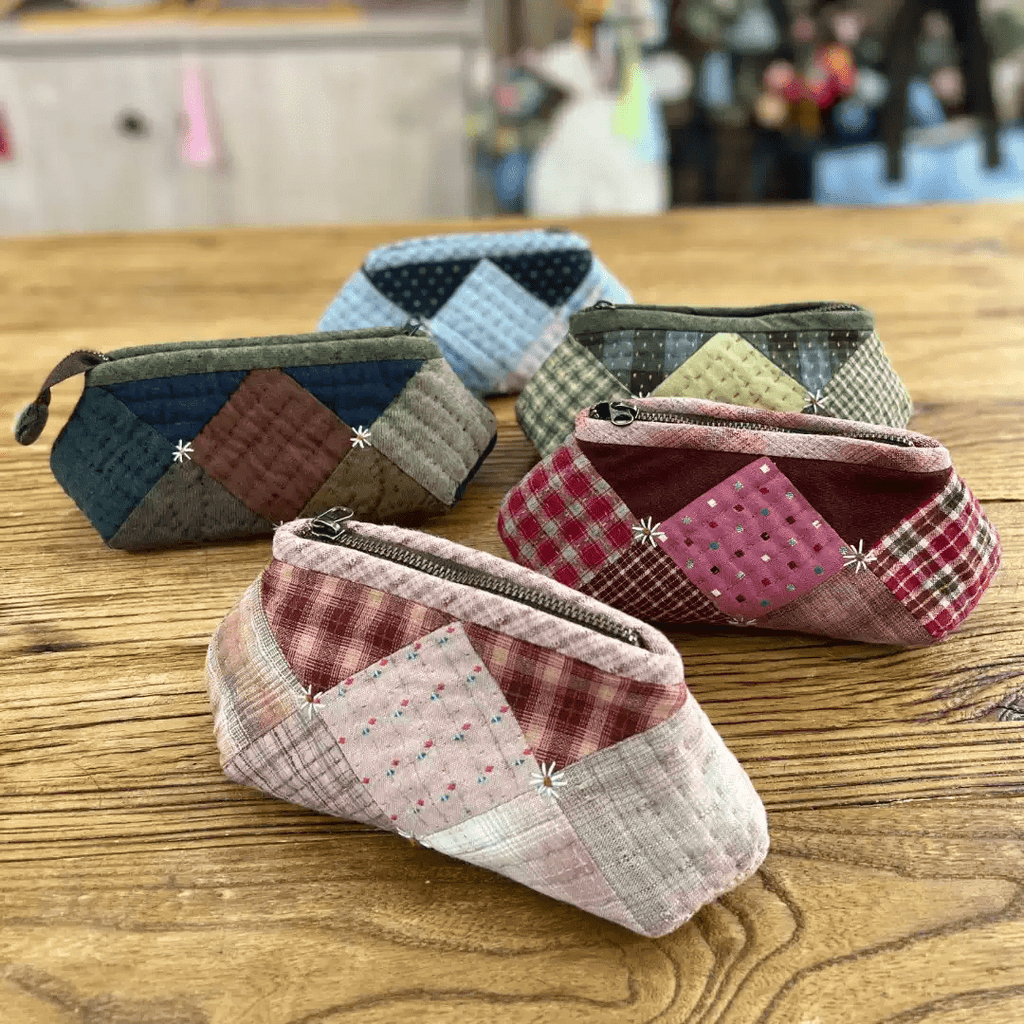 Embroidery Storage Bag  Kits | Handmade Creative Glasses Case | Diy Zipper Pencil Case  - image 1