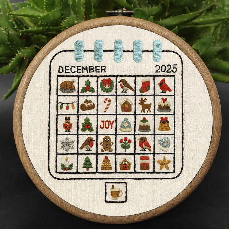 Rubbyoo Embroidery Kit - Christmas Advent Calendar |  Stylish Christmas Handicraft | Diy Holiday Decoration - image 7