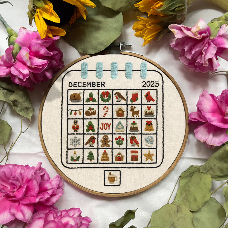 Rubbyoo Embroidery Kit - Christmas Advent Calendar |  Stylish Christmas Handicraft | Diy Holiday Decoration - image 8