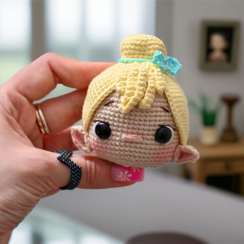 Diy Handmade Flower Fairy Crochet Kit - Adorable Plush Doll | Perfect Handmade Gifts For Child  - image 9