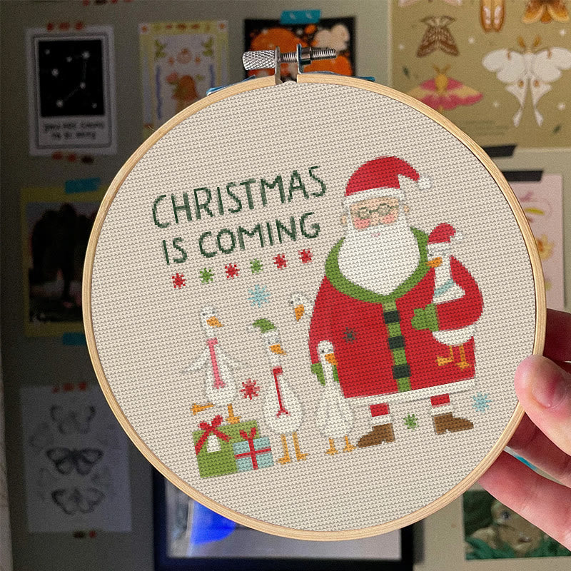  Cross Stitch Kit - Christmas Advent  | Diy Christmas Handicraft | Festival Stitch Artwork - image 7