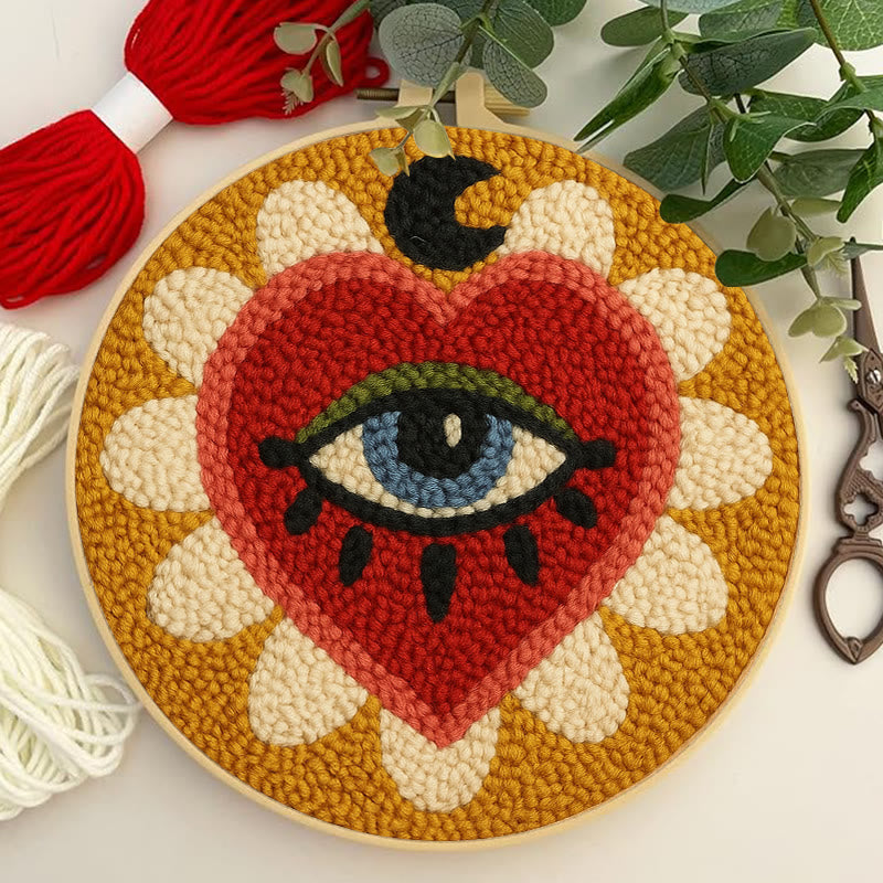 Mysterious Eye Punch Needle Kit - Perfect Craft For Home Decor | Diy Handmade Gifts - image 7