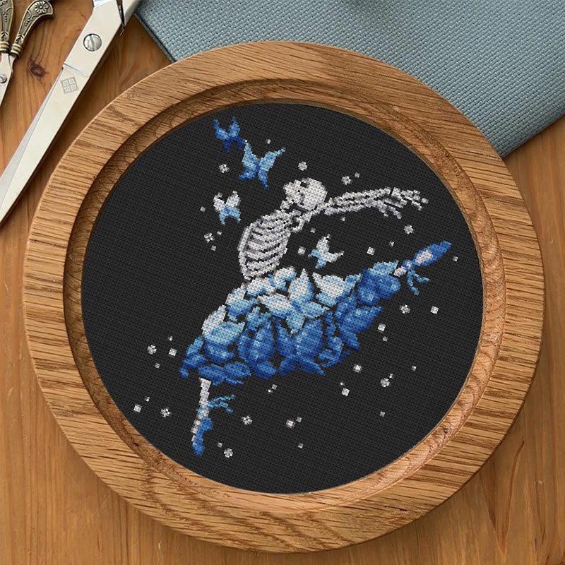  Cross Stitch Kit - Dancing Skeleton |Halloween Gothic  Needlework |  Decorative Wall Decor  - image 9