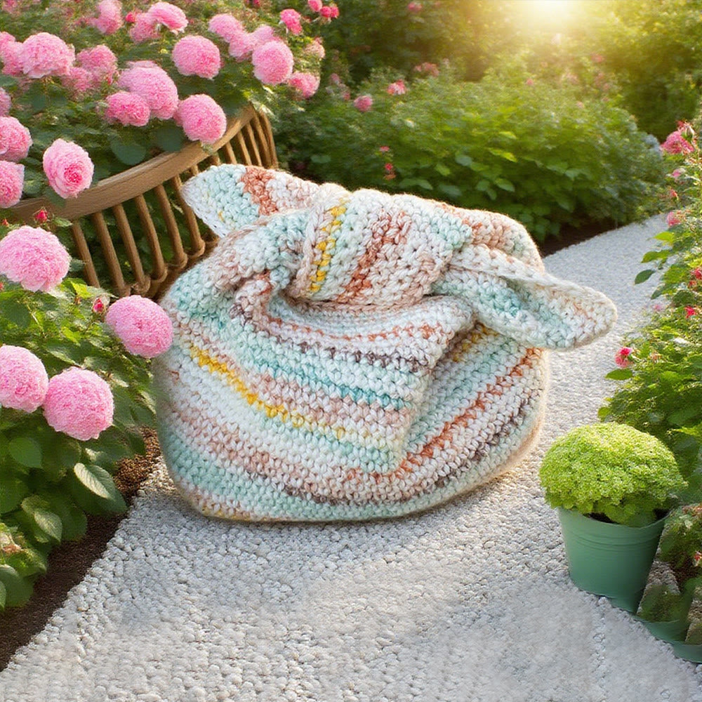Diy Handmade Cosmetics Bag Crochet Kit - Portable Makeup Bag | Personalized Handmade Craft - Diy Handmade Cosmetics Bag Crochet Kit - image 1