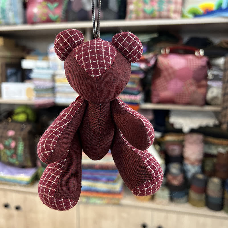 Embroidery Adorable Bear Kit | Unique Handmade Gifts For Child | Nice Craft For Bag Decoration  - C - image 4