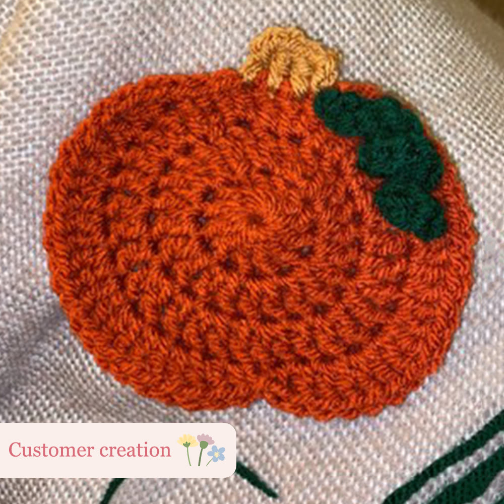 Diy Handmade Pumpkin Coasters Kit - Halloween Handmade Craft | Perfect Home Decoration  - image 4