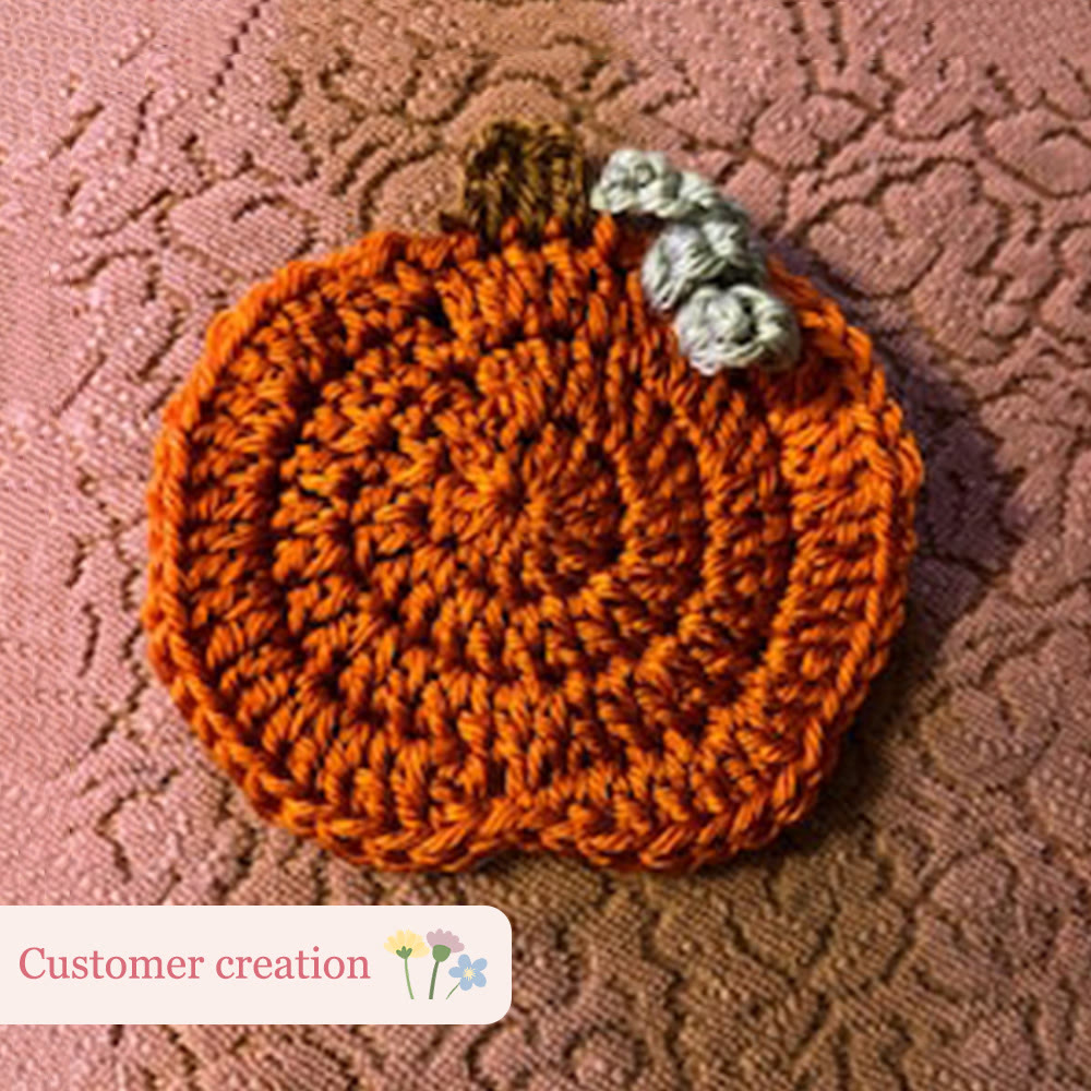 Diy Handmade Pumpkin Coasters Kit - Halloween Handmade Craft | Perfect Home Decoration  - image 5