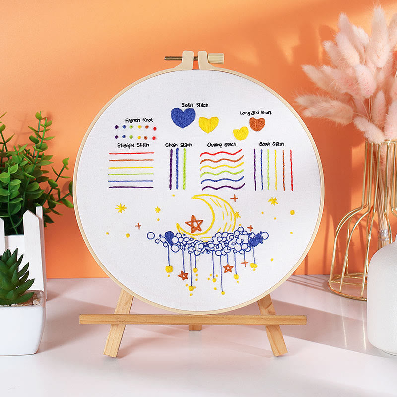 Rubbyoo 3-piece Embroidery Starter Kit - Adorable Animal Pattern | Beginner Stitch Craft | Gifts For Needlework Starter - image 4