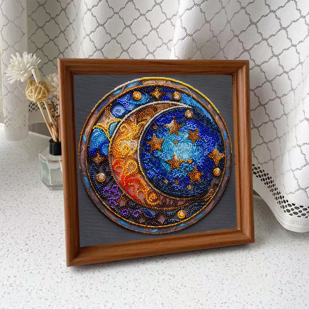 Rubbyoo Bead Embroidery Kit - Moom And Star |  - image 9