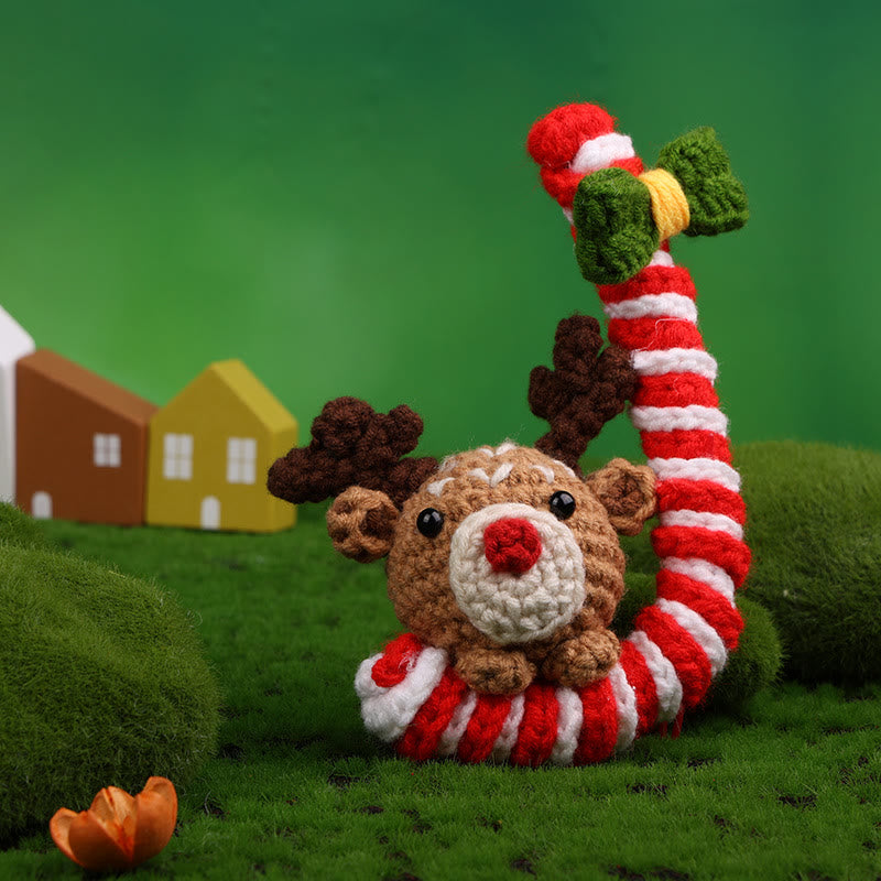 Diy Handmade Christmas Series Crochet Kit - Perfect Holiday Gifts |  Christmas Handicraft For Friends - Christmas Candy - image 10