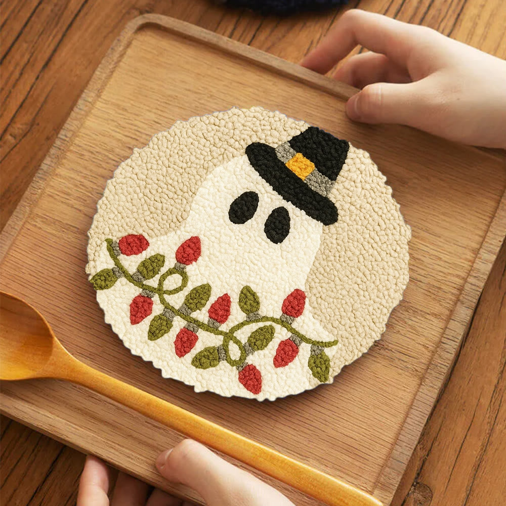 Mysterious Ghost Punch Needle Kit - Unique Christmas Craft | Nice Home Decor - image 11