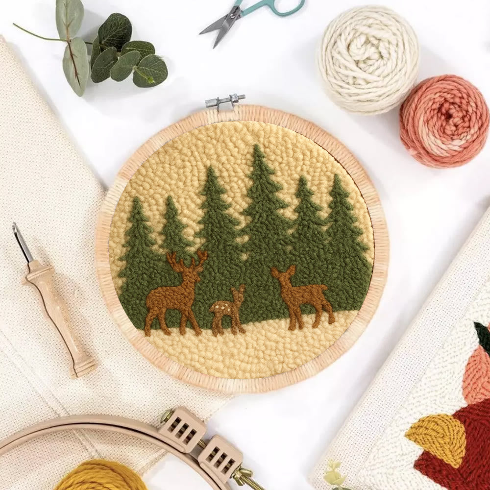 Mystic Forest Punch Needle Kit - Unique Handmade Craft | Perfect For Living Room Decor - image 5