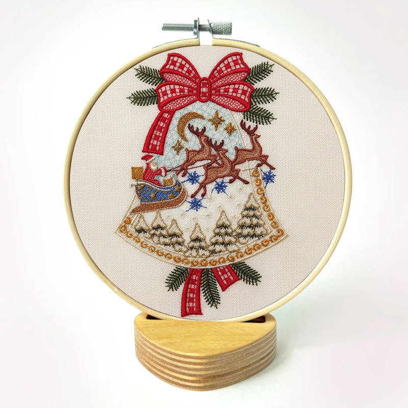 Rubbyoo Embroidery Kit - Christmas Bell | Diy Christmas Tree Hanging | Unique Holiday Decoration - image 11