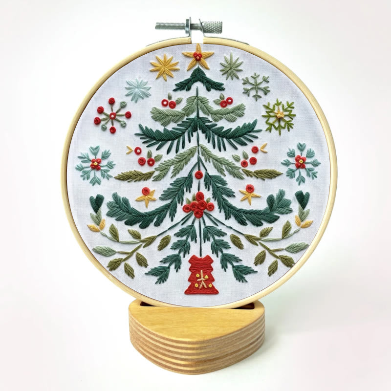 Rubbyoo Embroidery Kit - Christmas Tree | Handmade Festive Craft | Unique Christmas Gift - image 11