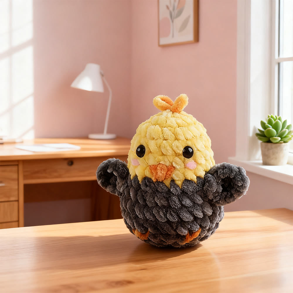 Diy Handmade Little Birds Series Crochet Kit - Cute Animal Yarn Craft | Creative Home Ornament  - image 2