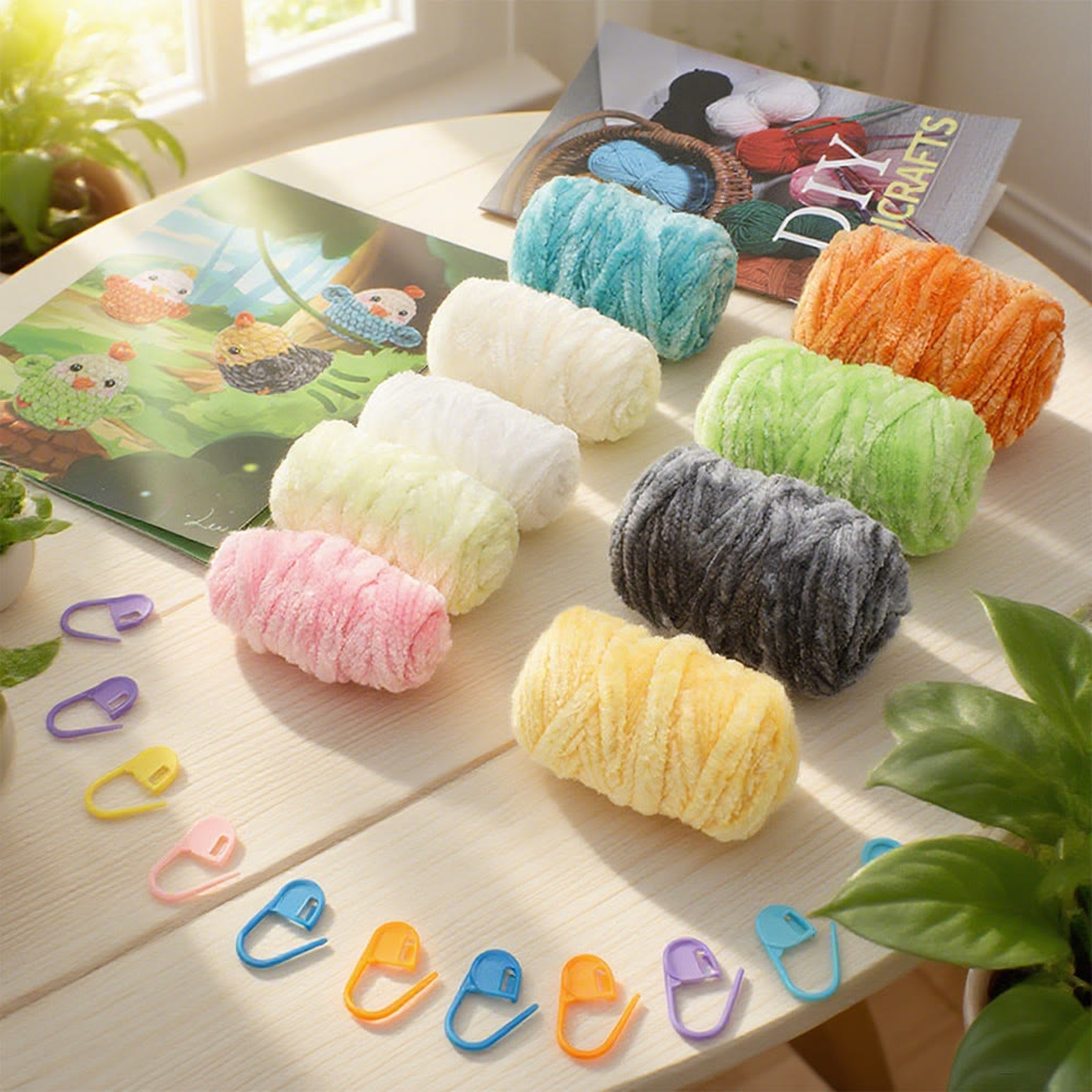 Diy Handmade Little Birds Series Crochet Kit - Cute Animal Yarn Craft | Creative Home Ornament  - image 6