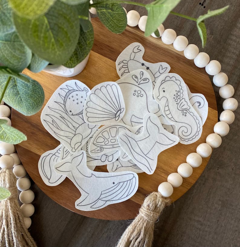 Christmas Stick And Stitch Patterns | Diy Marine Animals Stick | Perfect For Various Cloth Creation  - image 5