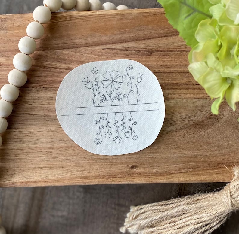 Christmas Stick And Stitch Patterns | Diy Floral Pocket Pair Stick | Creative Pocket Stitch Design  - image 5