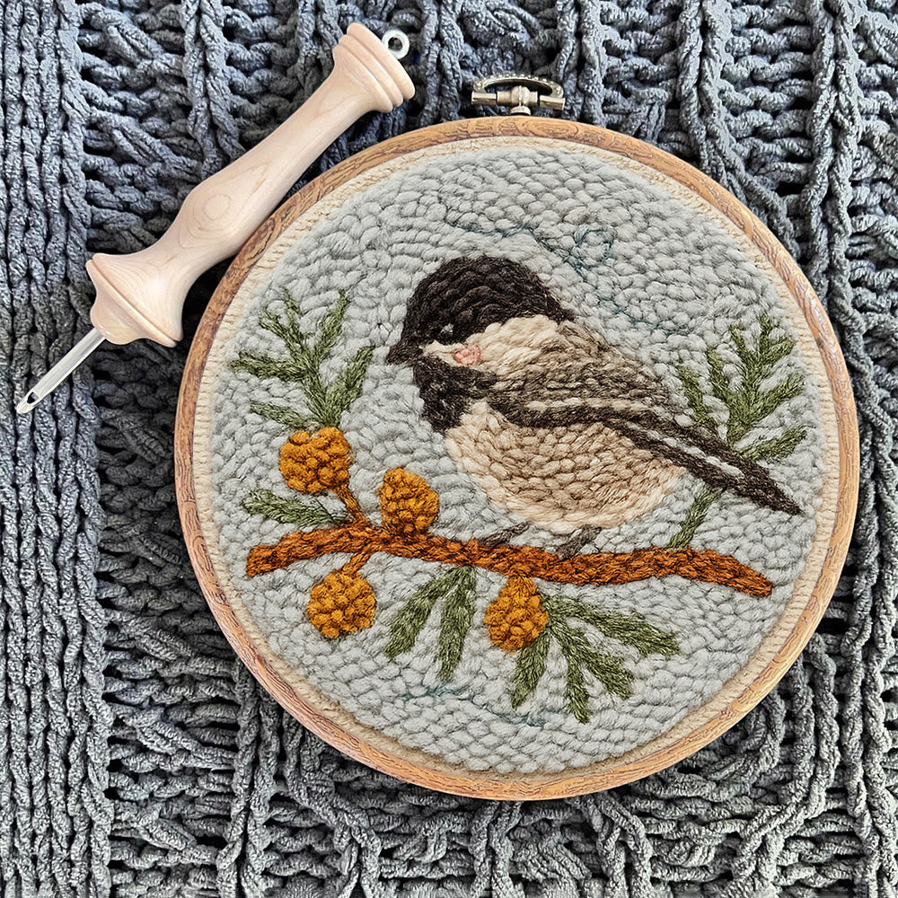 Birds On The Branch Punch Needle Kit - Cute Bird Artwork | Perfect Desk Decoration  - image 9