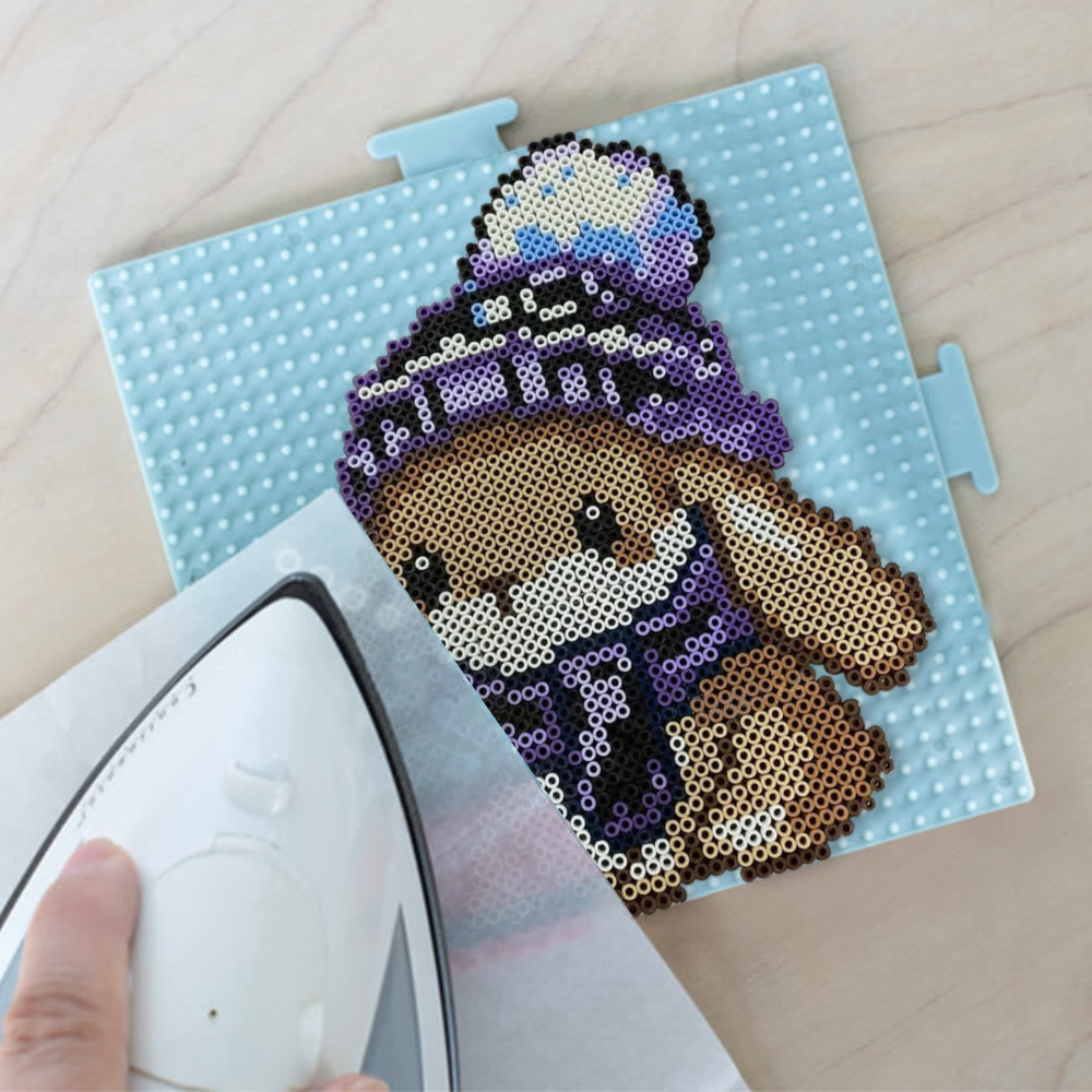 Rubbyoo Perler Beads Kit - Cutest Bunny  | Diy Handmade Craft | Perfect Birthday Gift Idea - image 2