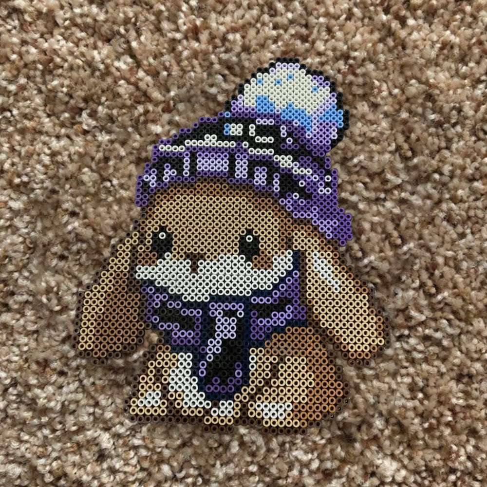 Rubbyoo Perler Beads Kit - Cutest Bunny  | Diy Handmade Craft | Perfect Birthday Gift Idea - image 9