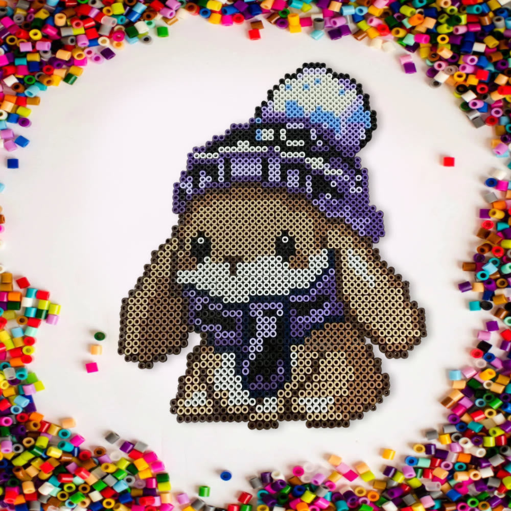 Rubbyoo Perler Beads Kit - Cutest Bunny  | Diy Handmade Craft | Perfect Birthday Gift Idea - image 8