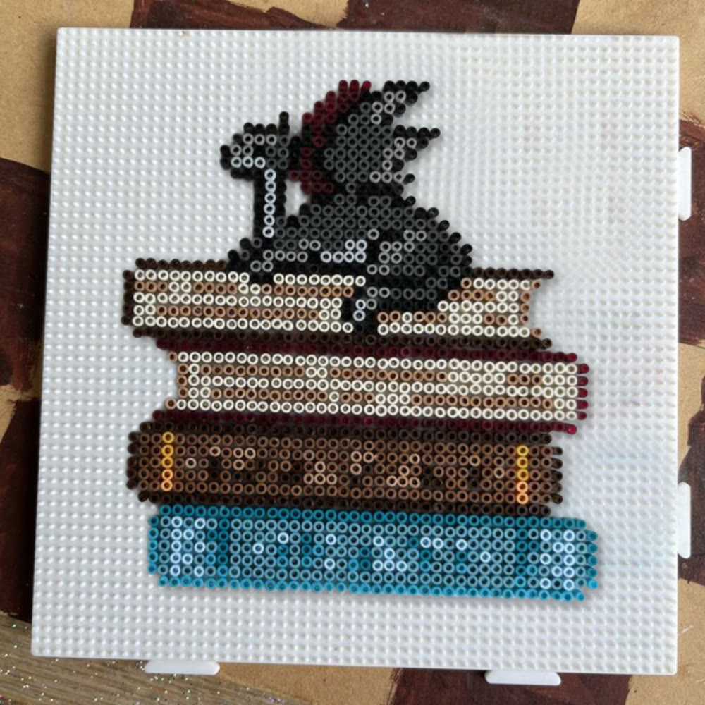 Rubbyoo Perler Beads Kit - Dragon And Book | Easy Handmade Craft | Diy Home Decoration - 2.6 mm - Perler Beads Kit - image 7