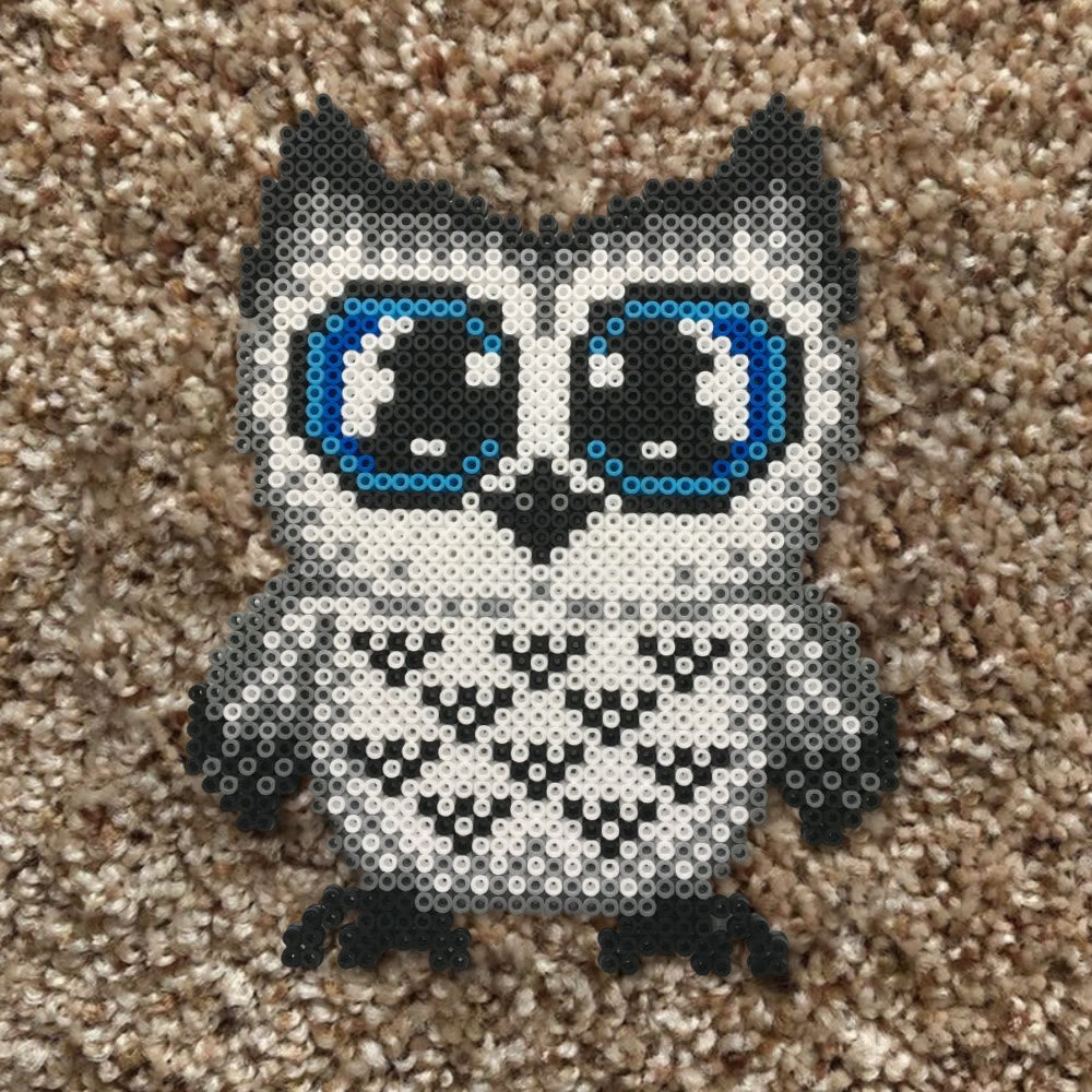 Rubbyoo Perler Beads Kit - Mysterious Owl | Diy Animal Handicraft | Perfect Diy Ornament - image 9
