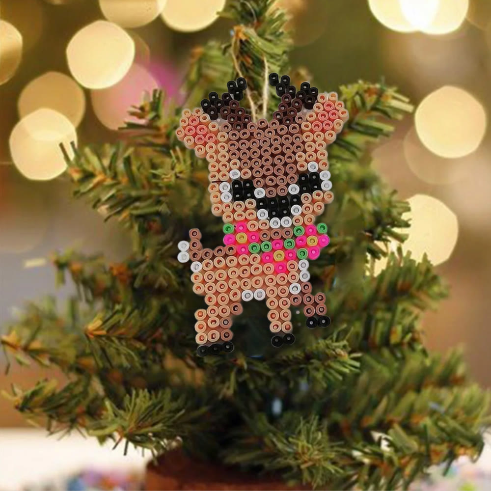 Rubbyoo Perler Beads Kit - Christmas Deer | Diy Wall Hanging Adornment | Nice Gifts For Kids - image 3