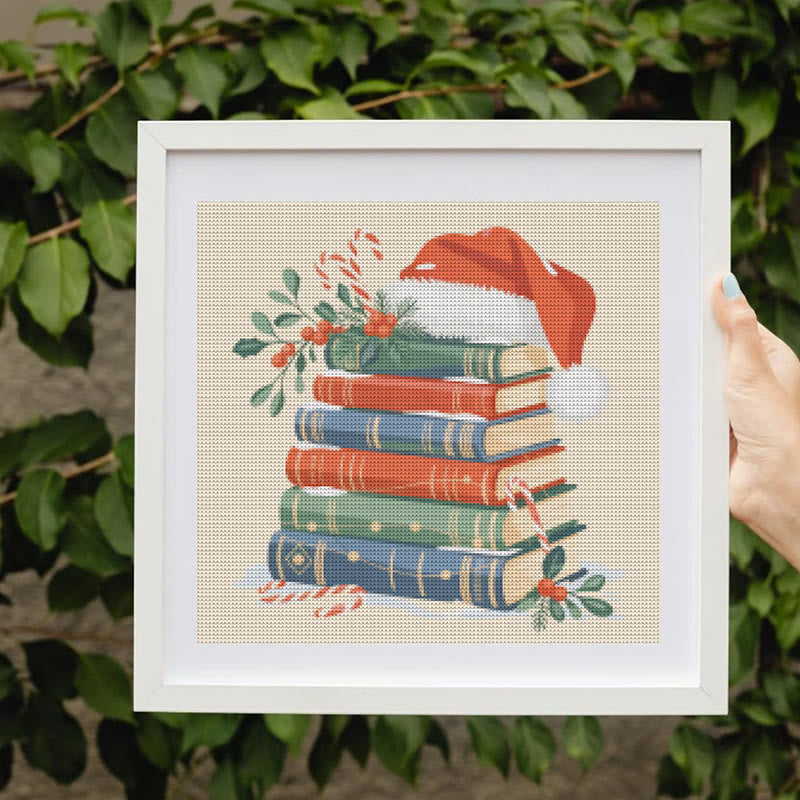 Cross Stitch Kit - Christmas Book | Christmas Home Decoration | Creative Needle Artwork - image 8
