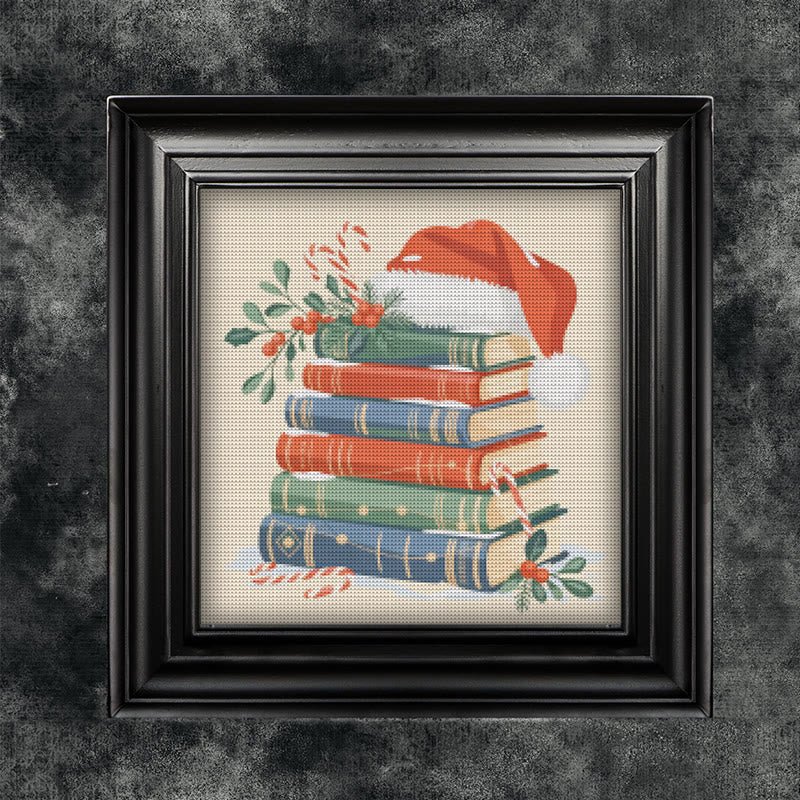 Cross Stitch Kit - Christmas Book | Christmas Home Decoration | Creative Needle Artwork - image 5