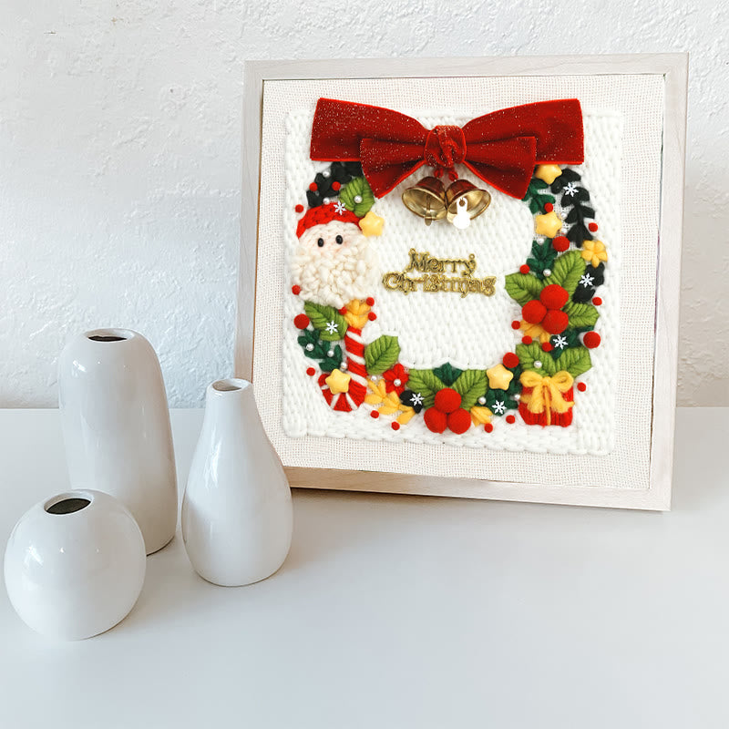 Christmas Series Square Punch Needle Kit - Personalized Needle Craft | Nice Christmas Decorative Gifts  - image 13