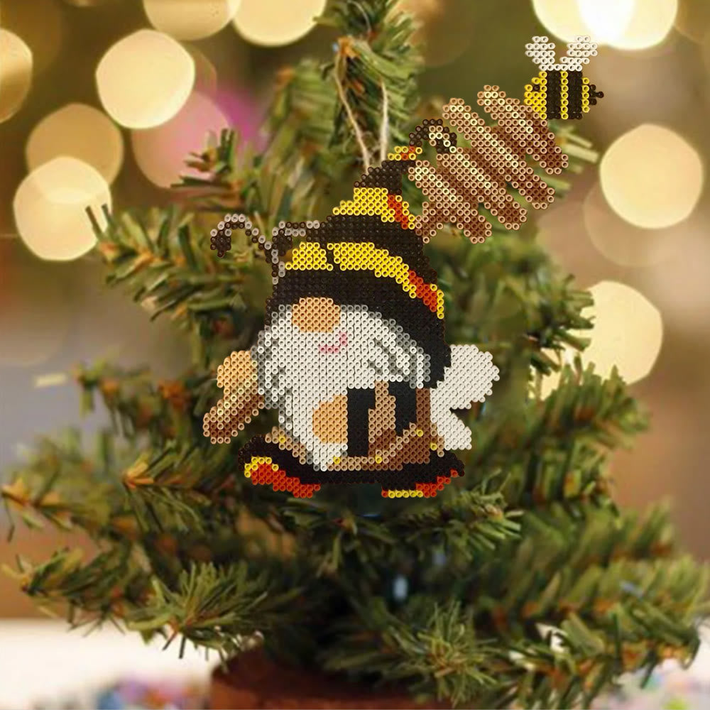 Rubbyoo Perler Beads Kit - Honey Gnome | Autumn Handmade Art | Easy Pixel Craft For Kid - image 3