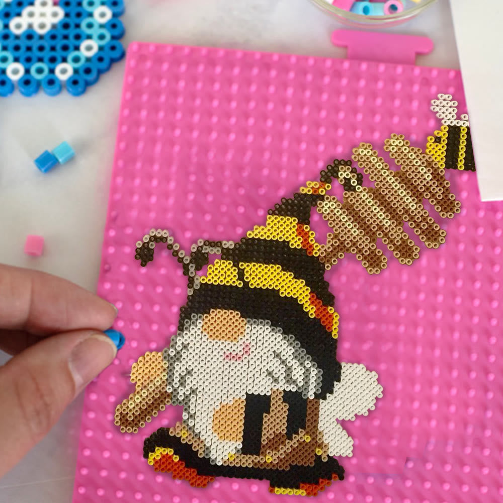 Rubbyoo Perler Beads Kit - Honey Gnome | Autumn Handmade Art | Easy Pixel Craft For Kid - image 4