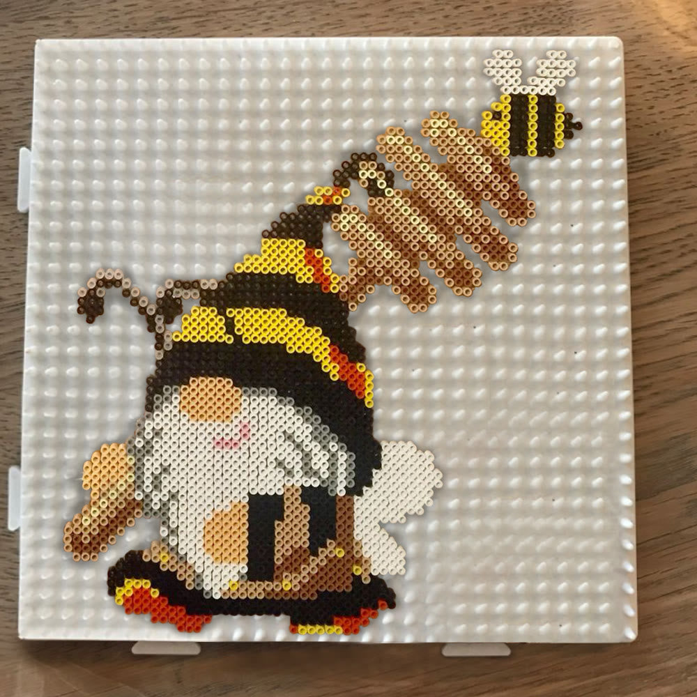 Rubbyoo Perler Beads Kit - Honey Gnome | Autumn Handmade Art | Easy Pixel Craft For Kid - image 8